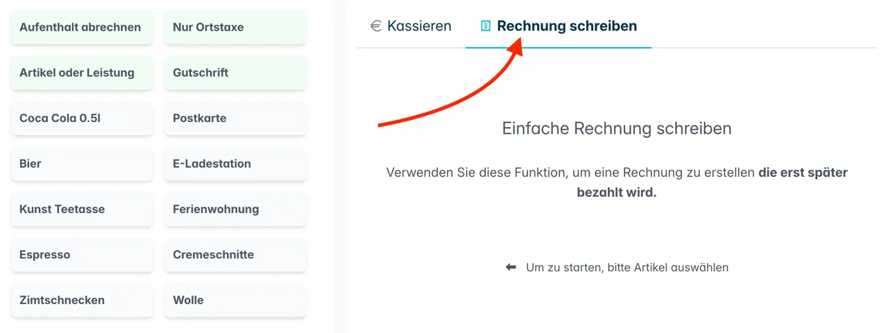 So wird eine Ziel-Rechnung geschrieben