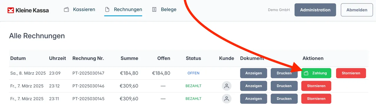 So wird die Rechnung beim Check-out kassiert